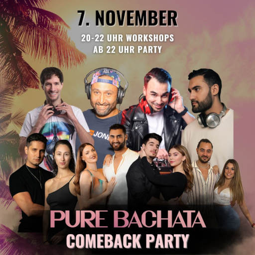 Pure Bachata Comeback Party