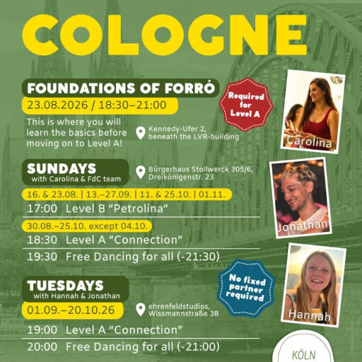 Forró Dance Classes & Free Dancing
